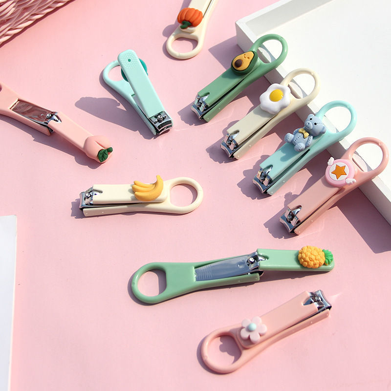 韩国ins少女心可爱迷你指甲剪卡通小号单个指甲刀创意修甲刀工具