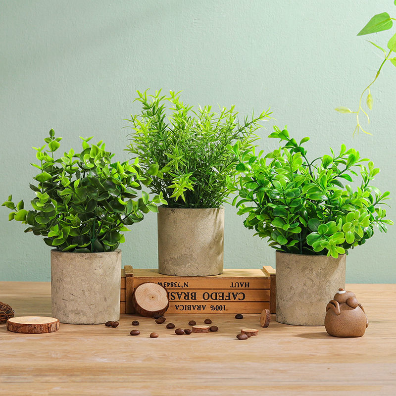 仿真绿植盆栽假植物塑料盆景家居室内客厅卧室办公桌面装饰品摆件