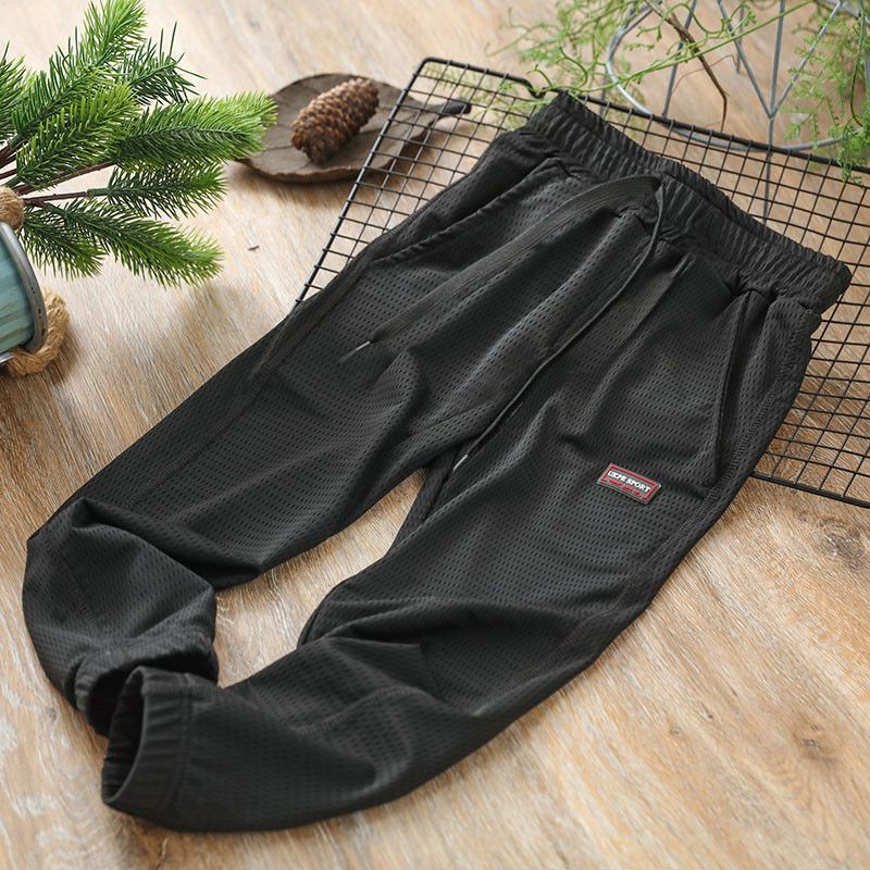 Boys' pants new children's mosquito proof pants in summer middle school children's autumn boys' summer fast drying sweatpants pants trend