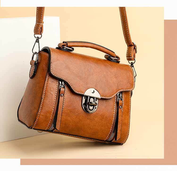 Boyatu per le donne 2024 Nuova borsa alla moda, vera trama versatile morbida pelle borsa quadrata piccola da donna_voghion.com