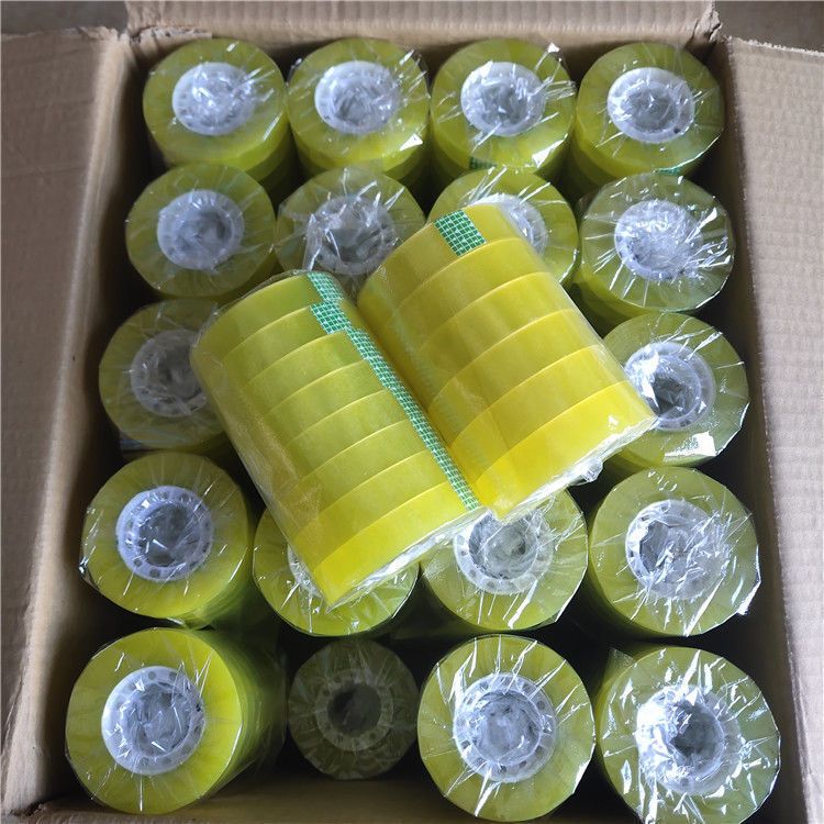 透明小胶带花束包装纸缠绕较强粘度胶带封口文具办公鲜花包装材料