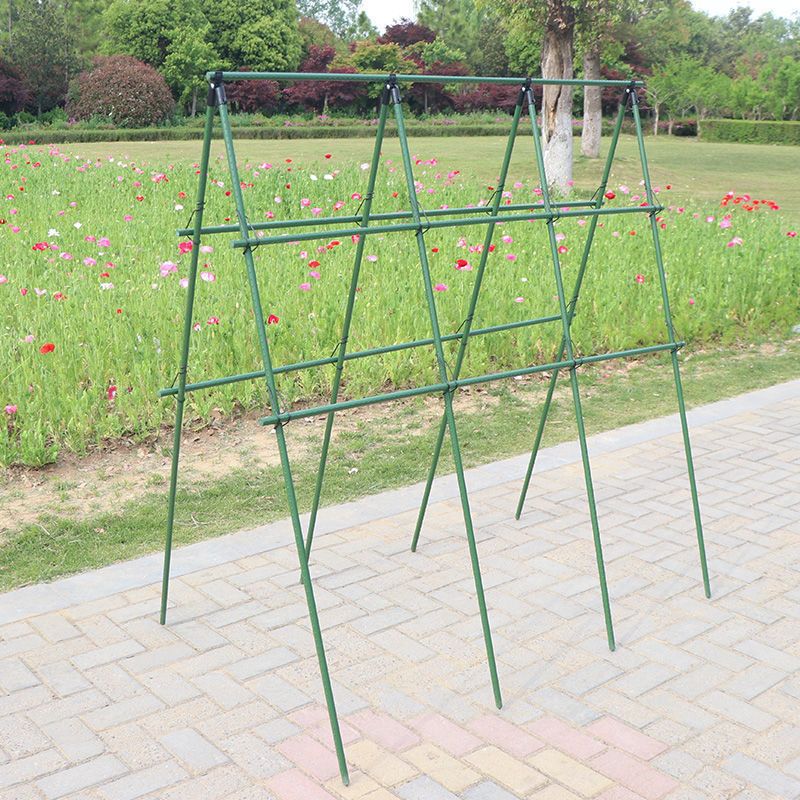 花墙爬藤架蔬菜种植架子葡萄架室内园艺庭院植物架搭棚架子钢管 虎窝拼
