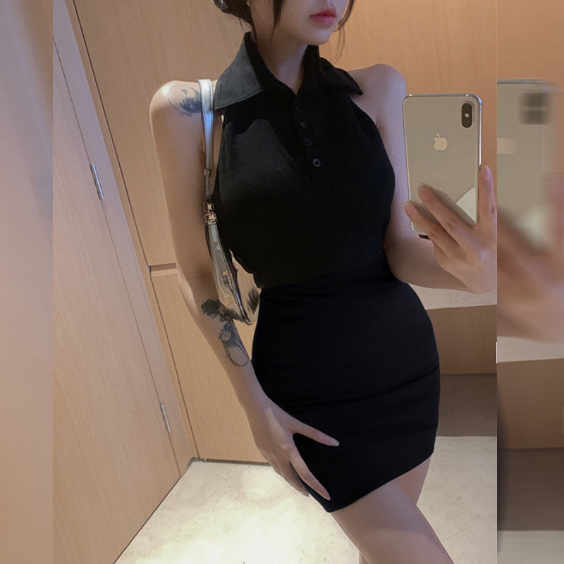 37749-超短裙包臀裙小个子半身裙145矮个子2021新款显高短裙子性感包裙-详情图