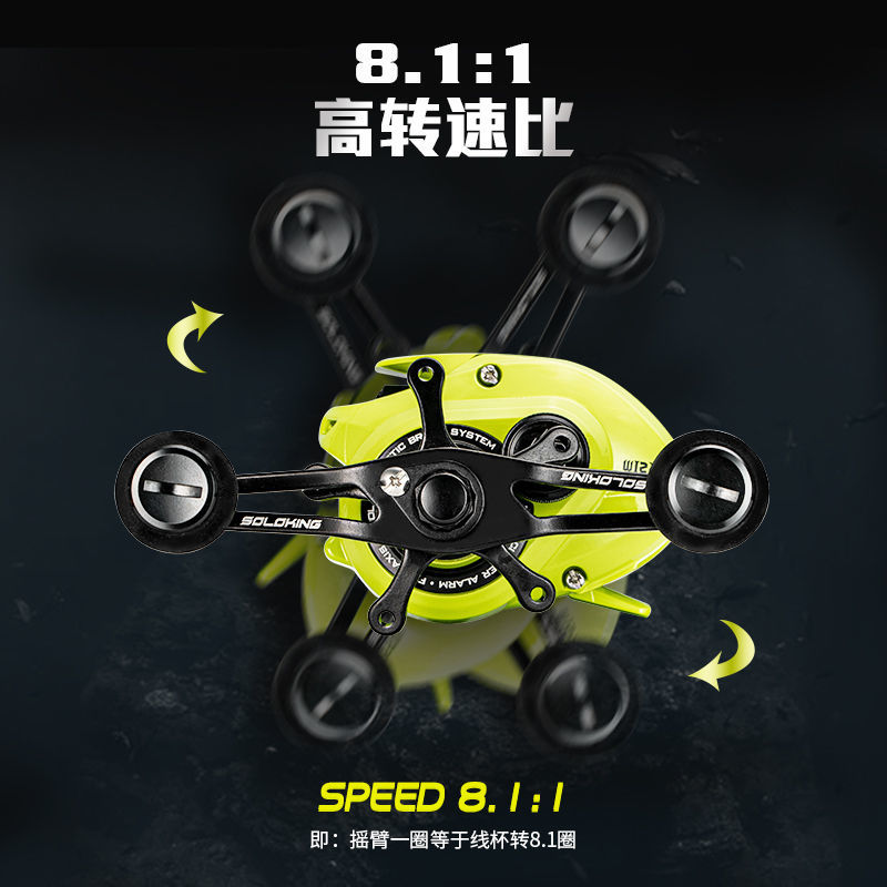 88614-CT150超轻顺滑防炸线进口轴承水滴轮远投8速6速渔轮渔具-详情图