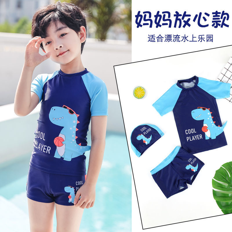 新款兒童泳衣分體套裝女童孩寶寶分體中大童泳衣公主韓國裙式泳裝