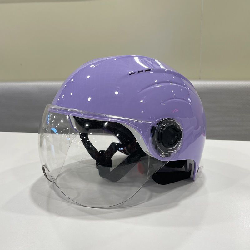 电瓶车头盔夏季电动车网红安全帽安全头盔四季通用男女成人半盔