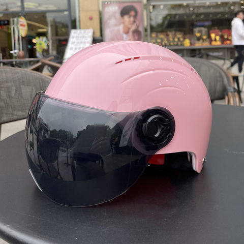 电瓶车头盔夏季电动车网红安全帽安全头盔四季通用男女成人半盔
