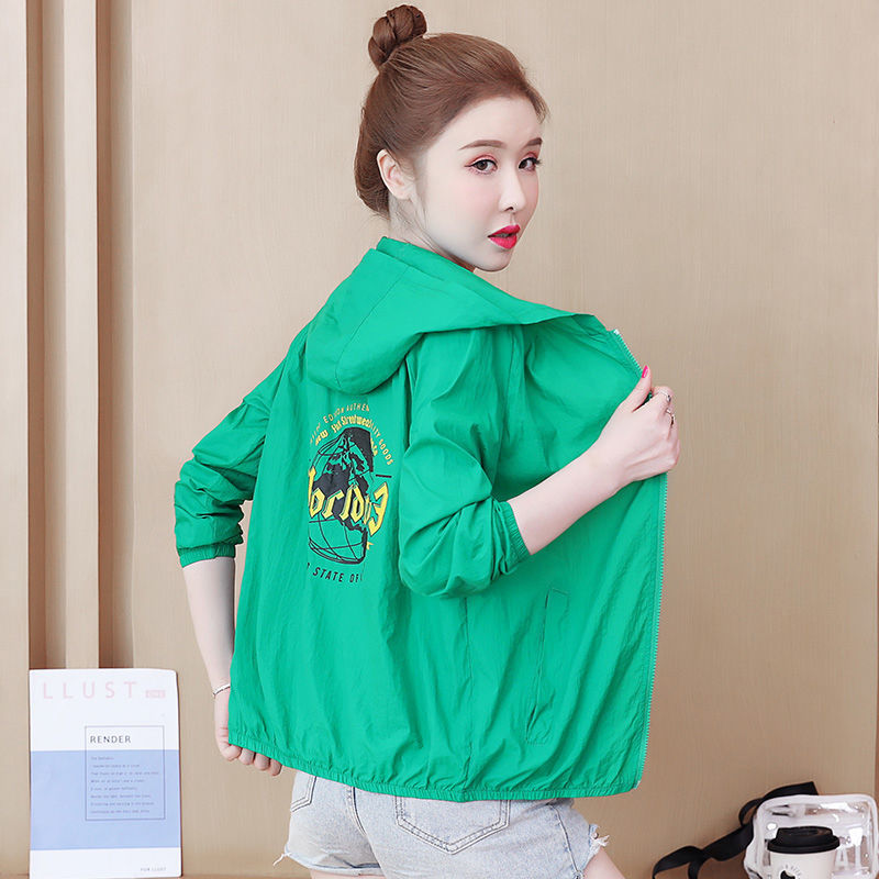 Sun protection clothing for women  new summer anti-UV middle-aged mother's wear thin coat Korean style loose sun protection clothing