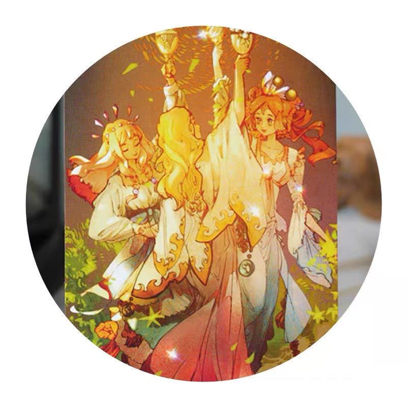 传统漫画塔罗牌幻境新款卡牌traditional Manga Tarot英文定制女 虎窝拼