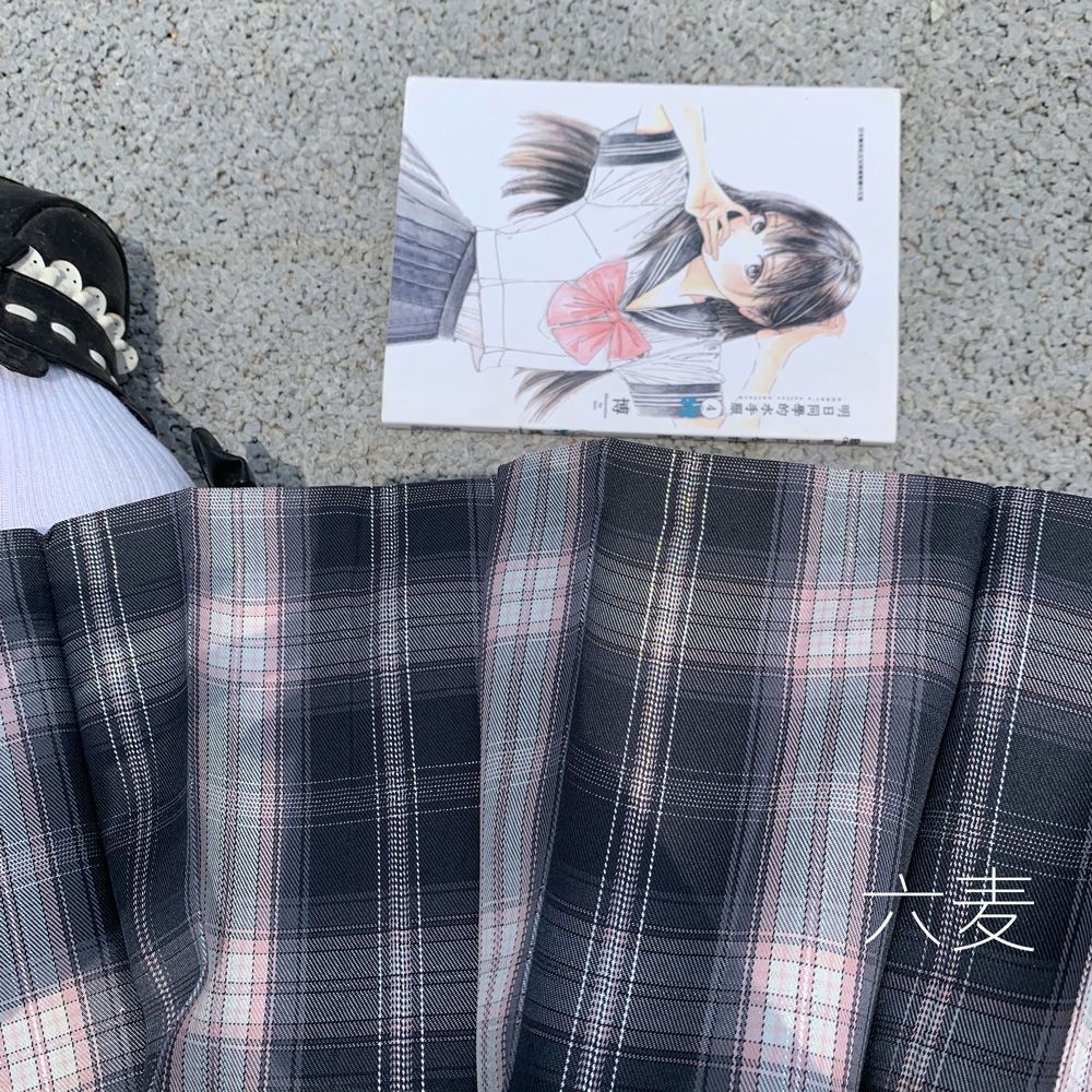 【樱雾川】六麦原创正版JK新款格裙制服学生女长短裙半身裙jk