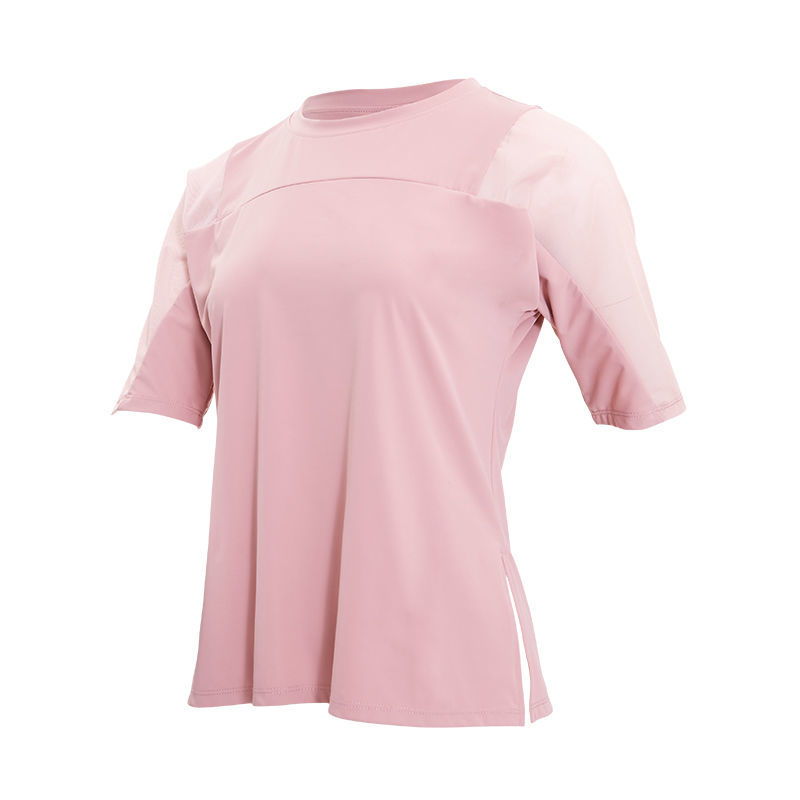 速干衣女宽松显瘦跑步罩衫健身服运动t恤短袖网红夏季薄瑜伽上衣