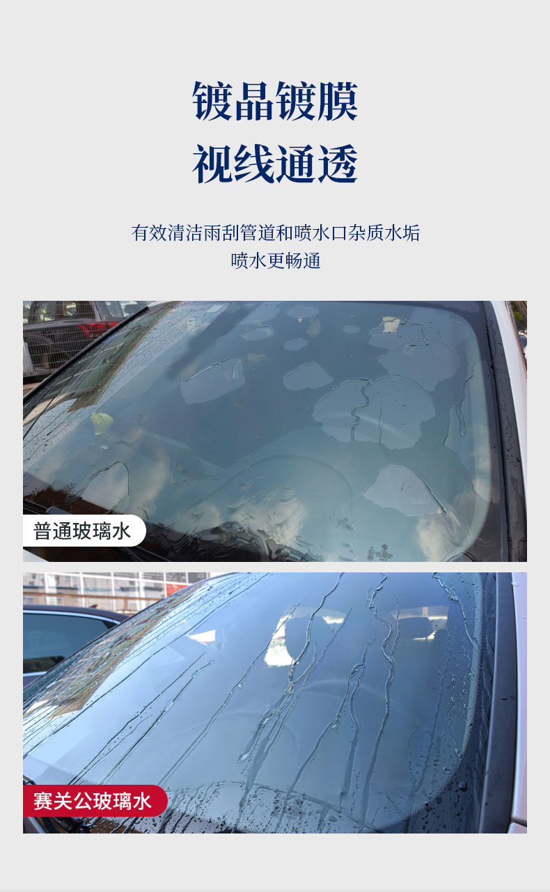 【防冻玻璃水】冬季汽车玻璃水车用雨刮水去油膜除虫胶-40-25-15
