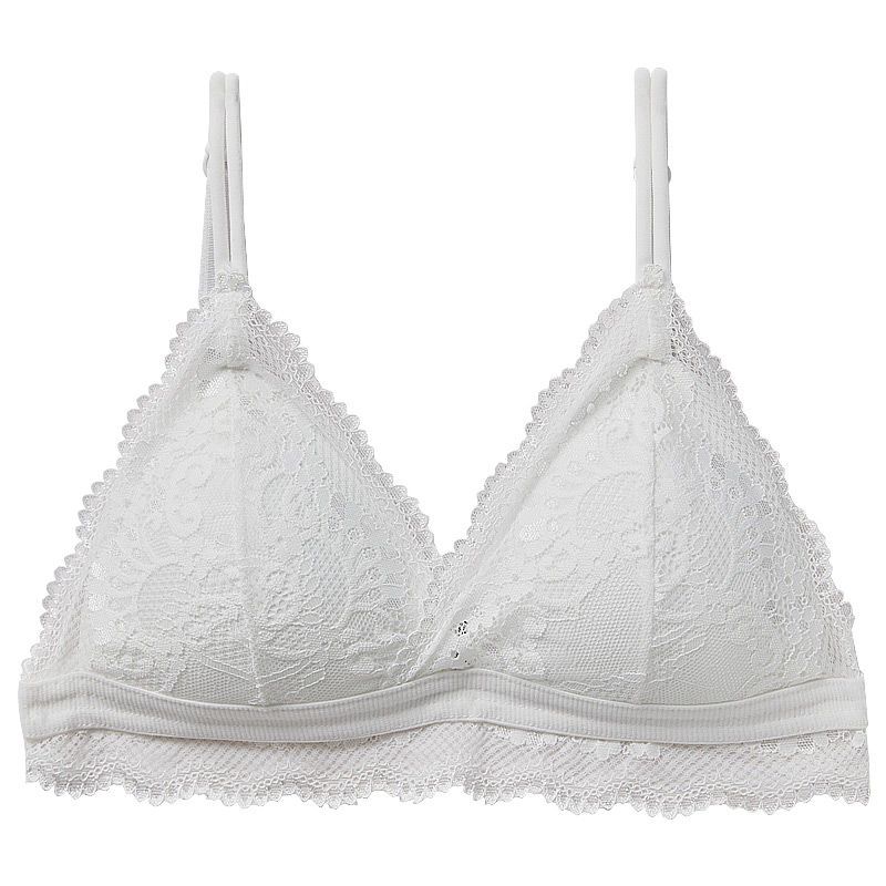 Aishuke small chest special underwear women gathered artifact no steel ring anti-sagging sexy lace thin girl bra