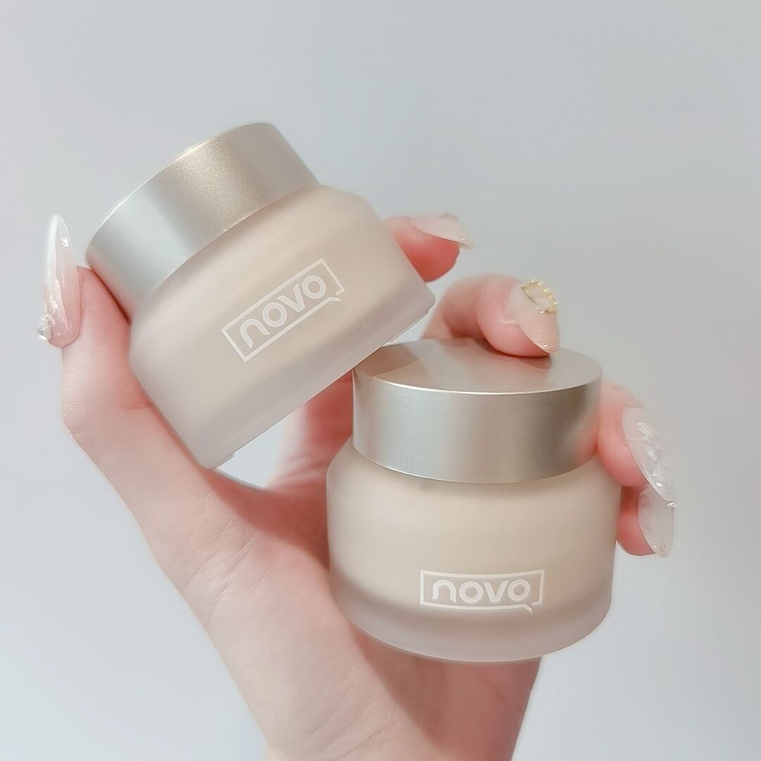 NOVO粉底霜防水防汗不脫妝控油持久粉底液學生黨bb霜提亮膚色遮瑕