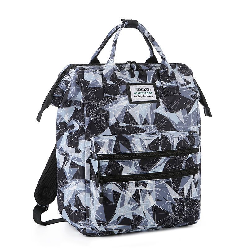 Neue, originale, geräumige und leichte 15,6-Zoll-Laptoptasche mit zwei Schultergurten, geeignet für Mittel- und Oberstufe._voghion.com