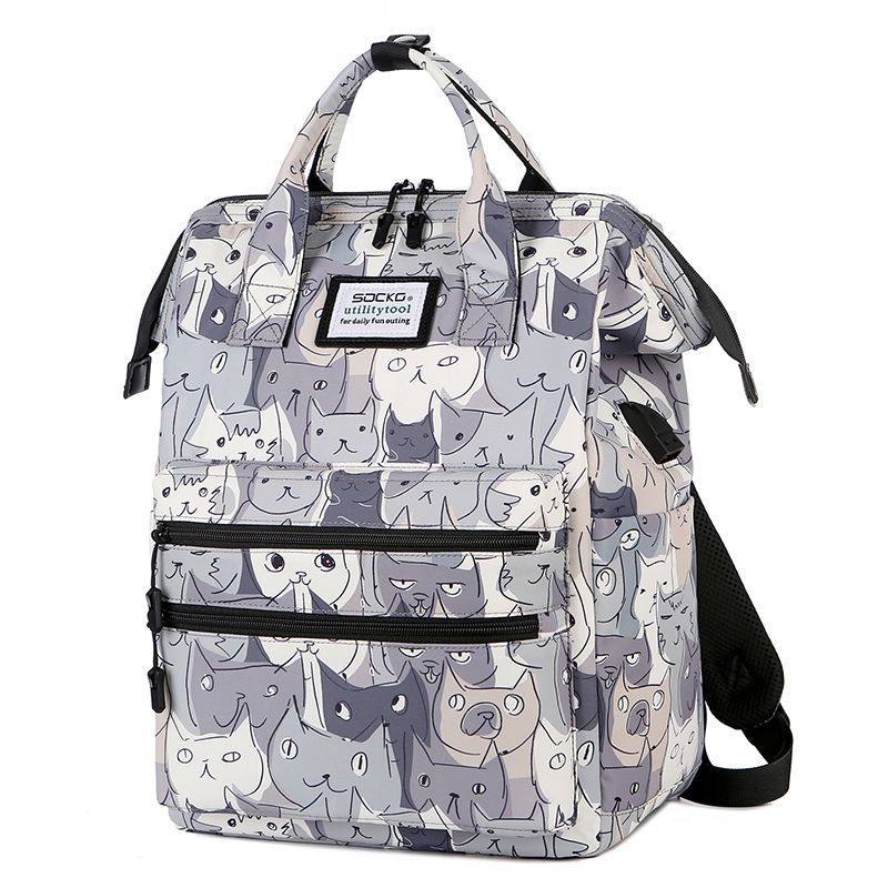 Neue, originale, geräumige und leichte 15,6-Zoll-Laptoptasche mit zwei Schultergurten, geeignet für Mittel- und Oberstufe._voghion.com