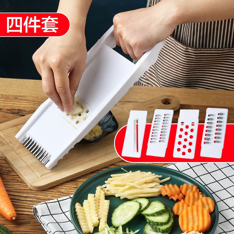 厨房切菜神器多功能家用切丝器护手万能刨丝器土豆丝擦丝器切片器