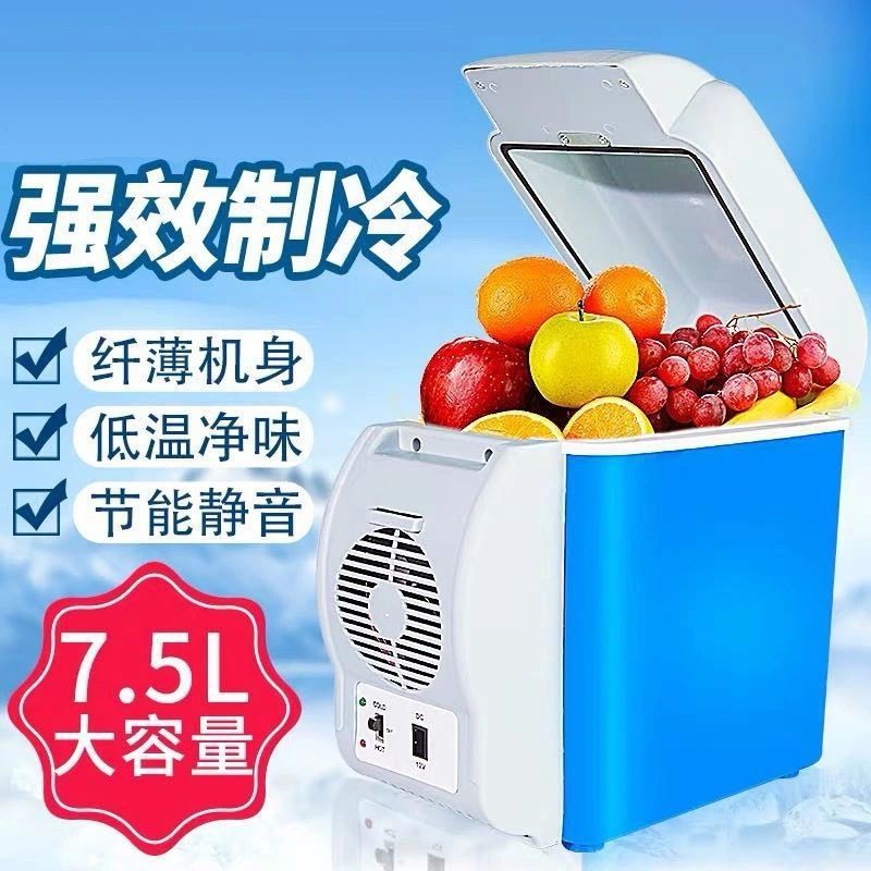 5l便携式冰箱迷你冰箱车家两用冷暖冰箱小型冰箱