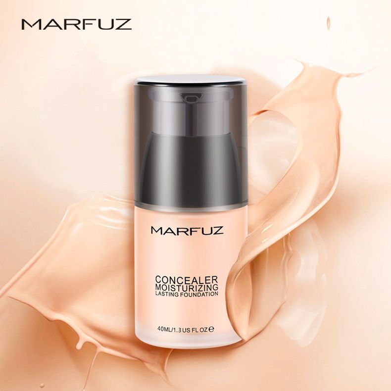梦菲姿marfuz粉底液不脱妆持久美白bb霜遮瑕遮斑痘印学生党初学者