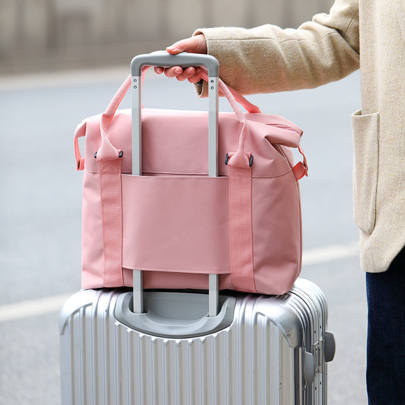 旅行包健身包女短途行李包大容量学生手提旅游轻便防水待产收纳包