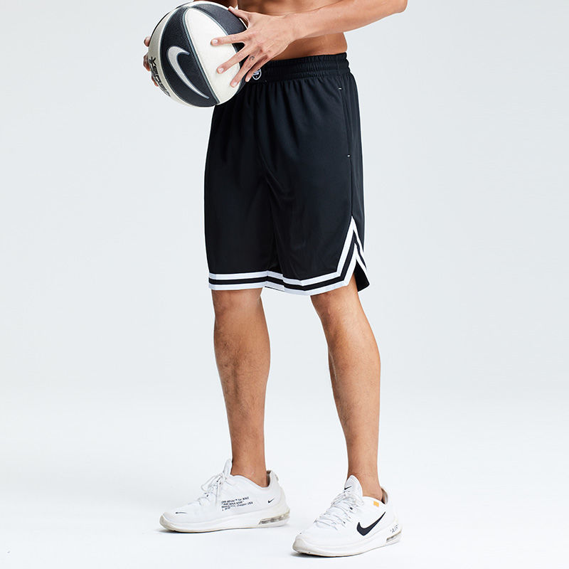 篮球短裤男宽松速干五分裤训练夏季健身粉色运动跑步球裤