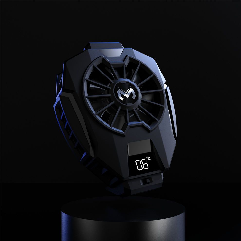 WEKOME Semiconductor Phone Cooler Digital Display Cooling Artifact Back Clip Compatible With Black Shark Huawei_voghion.com