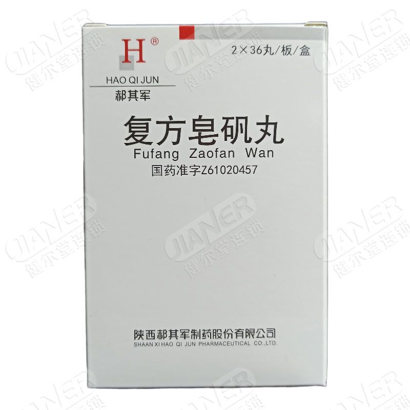 郝其军 复方皂矾丸 0.2g*72丸/盒 温肾健髓,益气养阴,生血止血.