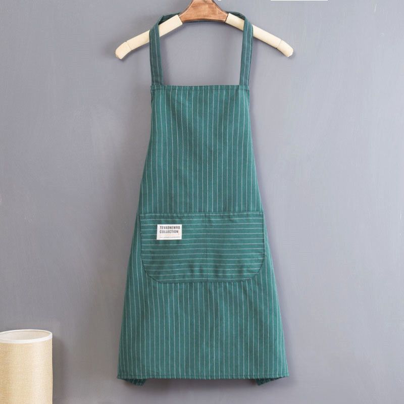 厨房围裙女家用围裙做饭上班工作洋气夏天新款时尚围腰围裙