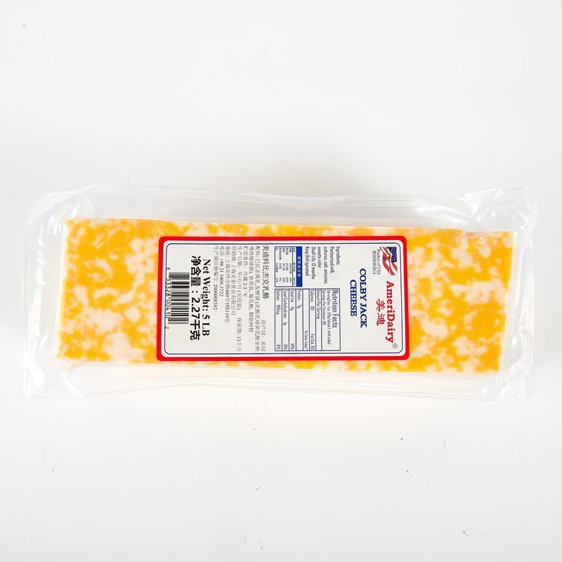 美国美迪科尔比杰克奶酪 科比芝士 杰克奶酪2.27kg jake奶酪