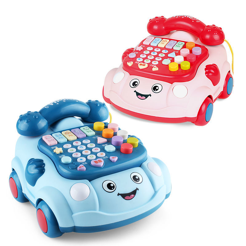 儿童电话机益智早教玩具车婴儿音乐故事机男女宝宝1-3岁2小孩礼物
