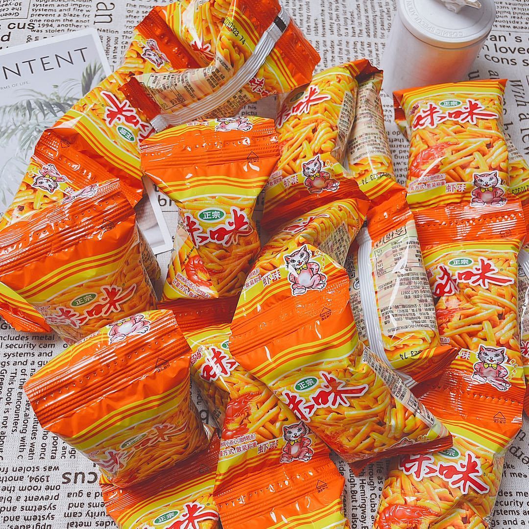 54285-爱尚咪咪虾条蟹味粒网红童年好吃的儿时零食品大礼包休闲小吃整箱-详情图
