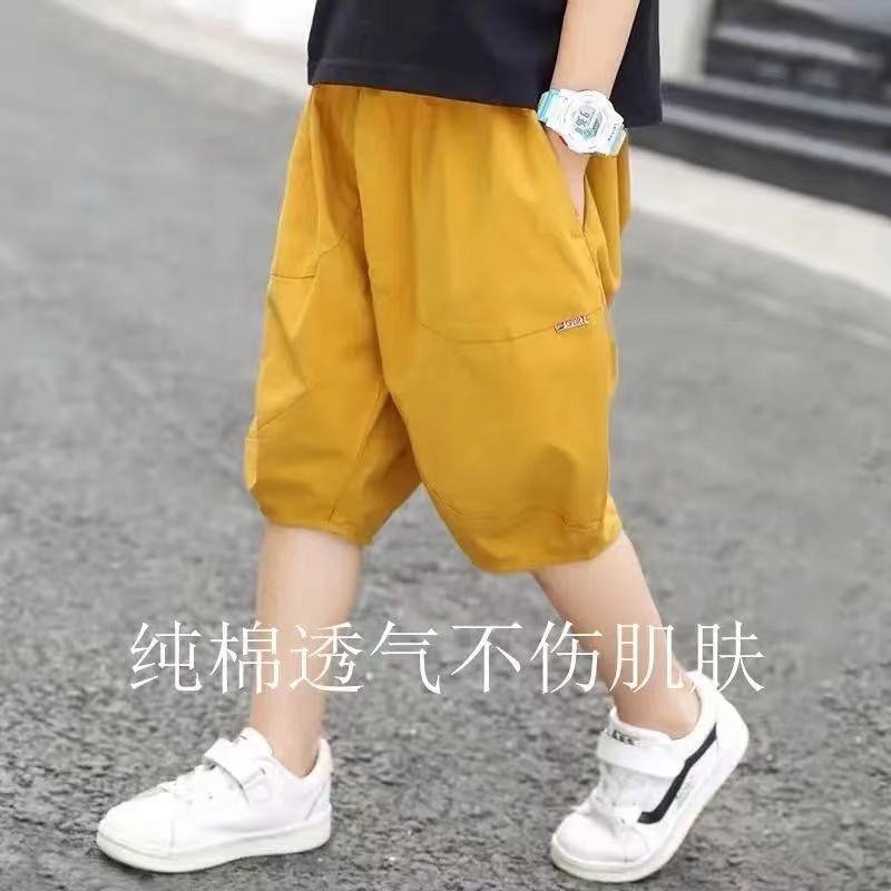 男童夏天短裤新款儿童运动休闲裤薄款宽松中大童灯笼裤夏季潮