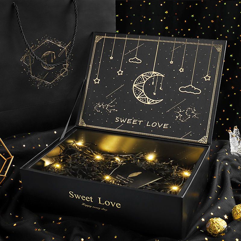 礼盒空盒仪式感高级精致生日男生礼品包装盒惊喜sweetlove礼物盒