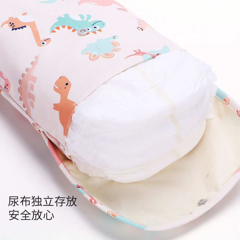 婴儿尿不湿收纳袋外出便携式防水宝宝尿片纸尿裤收纳包奶瓶尿布袋
