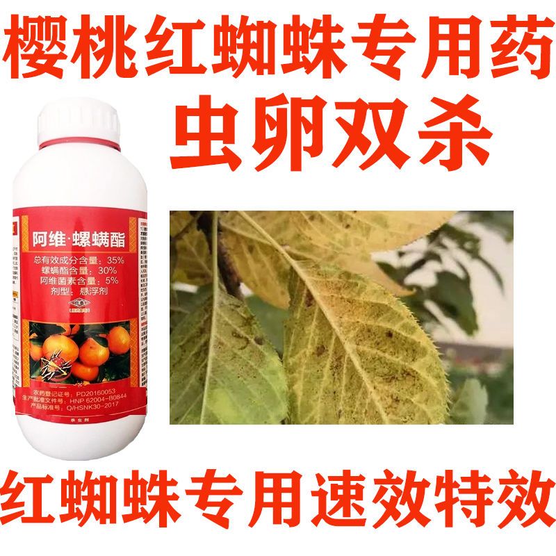 樱桃红蜘蛛特效药樱桃红蜘蛛药樱桃红蜘蛛杀虫剂樱桃杀虫剂专用药