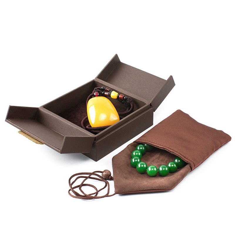 Ancient Gold Bracelet Box Hollow Jewelry High-end Storage Box Gift Box Jade Jade Wenwan Packaging Box
