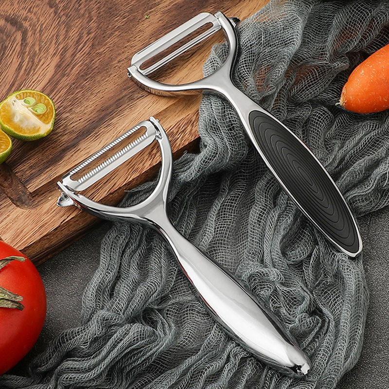 不锈钢水果削皮刀厨房多功能土豆刮皮刀家用瓜果刨刀苹果削皮神器