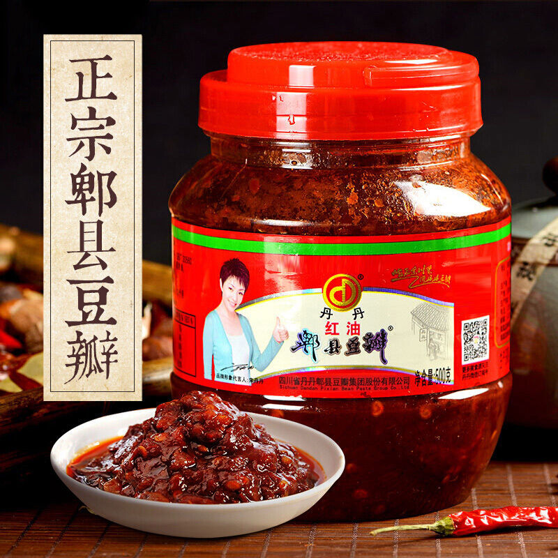 丹丹郫县红油豆瓣酱正宗四川特产家用炒菜回锅肉调料川菜调味品