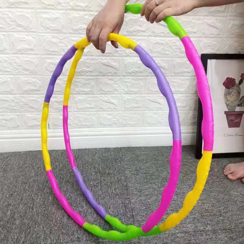Removable hula hoop young children's kindergarten new morning exercise ring primary school students traditional fitness thin waist plastic hula hoop