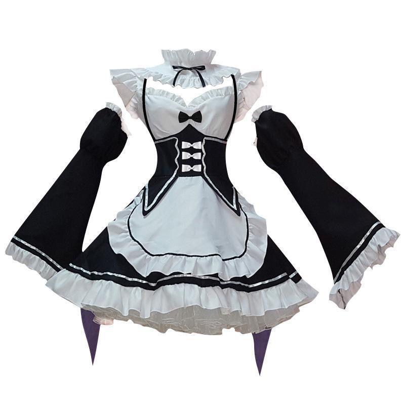 拉姆蕾姆女仆装cos服可爱从零开始的异世界生活动漫cosplay服装女 2月15日发完 虎窝拼