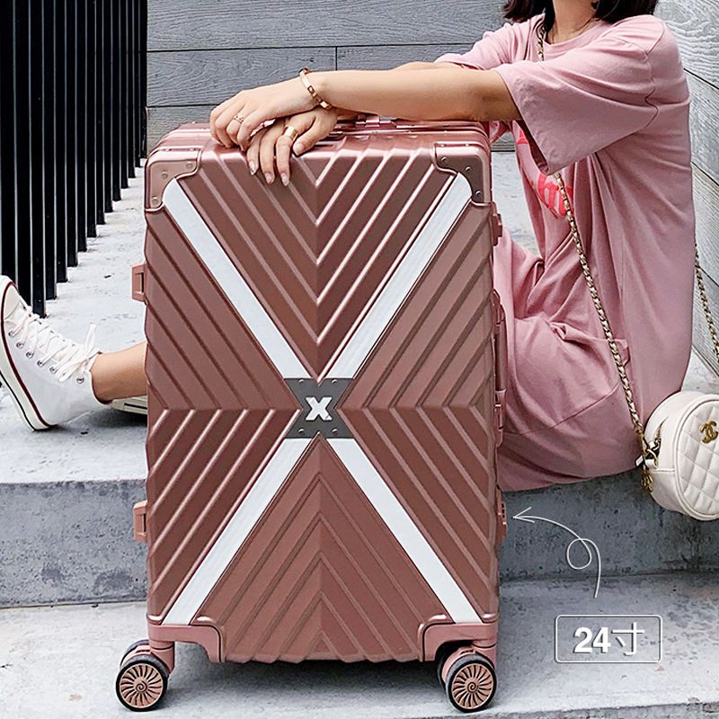 高颜值新款行李箱女密码拉杆箱皮箱大容量超大旅行箱子男结实耐用