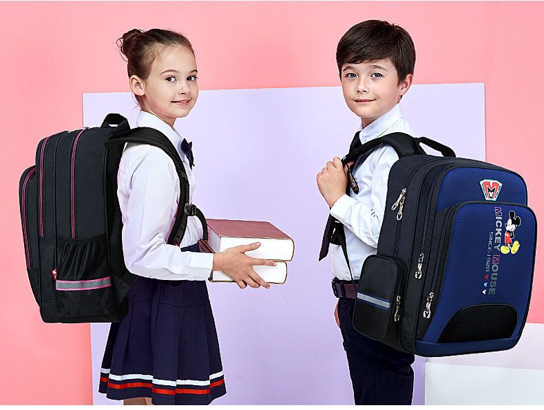 出极 书包小学生男童1-3-4年级6-12周岁护脊女童背包儿童双肩包