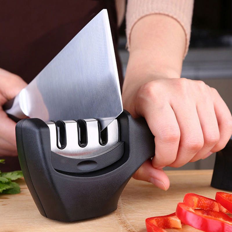 Knife sharpener whetstone home multi-functional fast manual hand-held knife sharpener new kitchen knife kitchen tools
