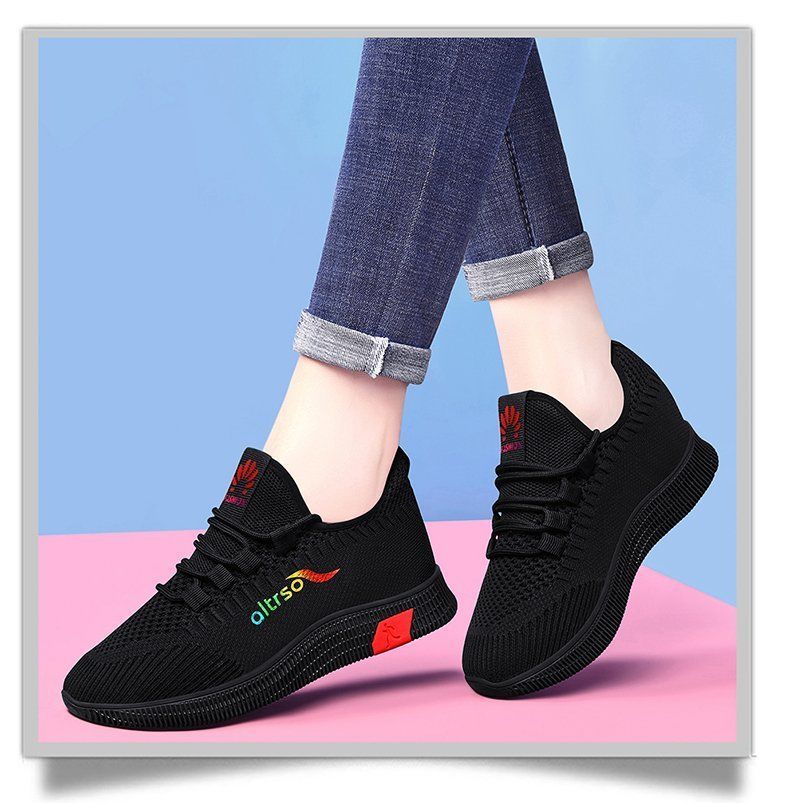 Solas macias antiderrapantes para trabalho de cozinha, pé de longa duração, não cansativo, sapatos velhos de pano de Pequim, primavera feminina e_voghion.com