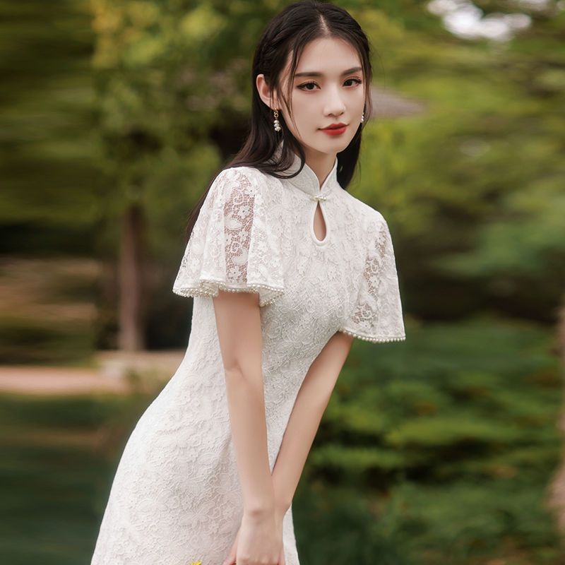 司藤同款旗袍民國風大小姐夏年輕2023新款少女改良名媛復古老上海