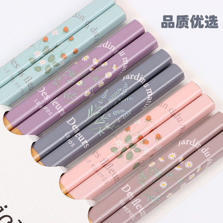 High grade bamboo chopsticks household mold proof and deformation proof idyllic glazed printing boutique health bamboo chopsticks new launch