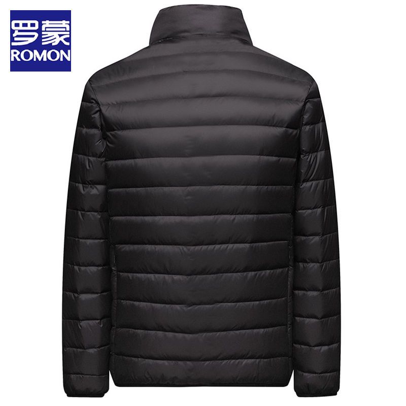 106107-罗蒙反季羽绒服羽绒服特价清仓白鸭绒轻薄羽绒服反季清仓羽绒服-详情图
