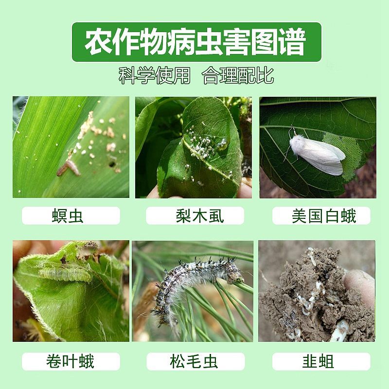 25 灭幼脲杀虫剂美国白蛾菜青虫棉铃虫食心虫韭蛆虫卵双杀潜叶蛾 虎窝拼