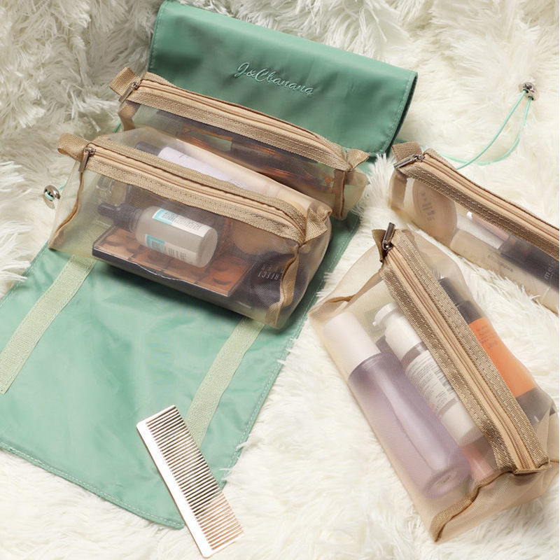 可拆卸化妆包便携式大容量随身旅行ins风化妆品护肤品收纳洗漱袋