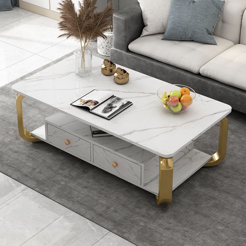 茶几桌客厅家用小户型现代简约客厅桌子创意卧室简易轻奢双层茶几